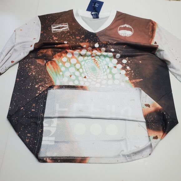 FLAN LABS Rocket Soccer Jersey Mens XL Graphics Breathable Lightweight NWT - Picture 8 of 11